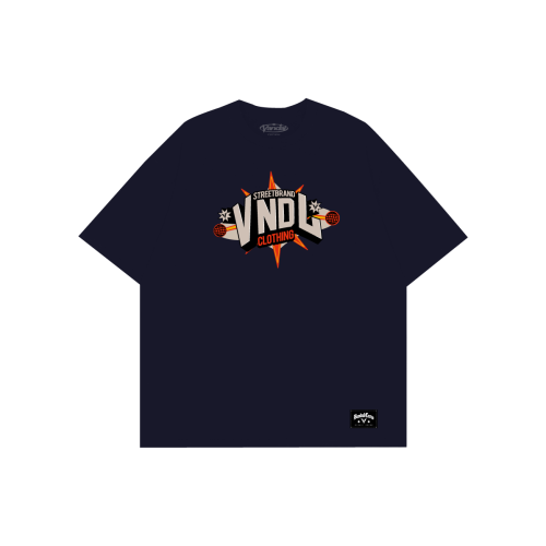 Polo Oversize VNDL Games - Azul Navy