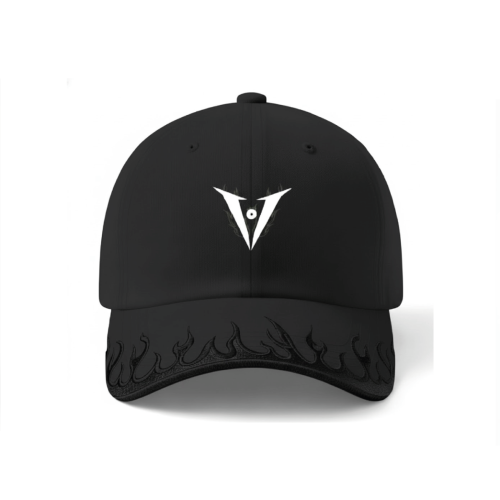 Gorra Curva Brand Logo - Negro
