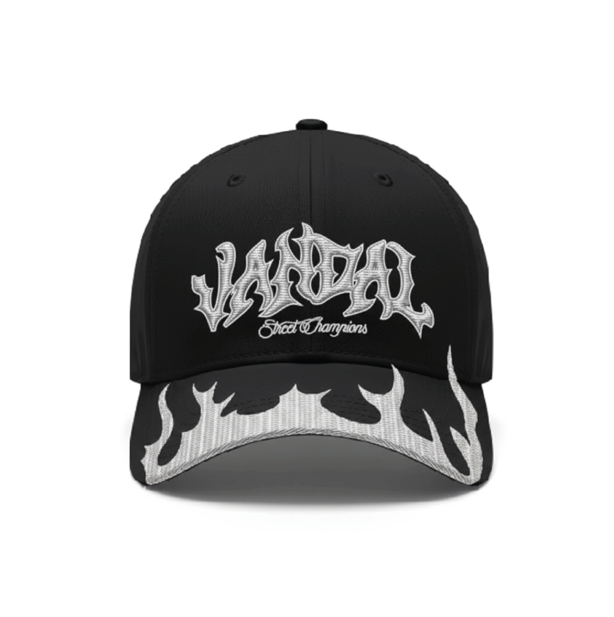 Gorra-Curva Street Champs - Negro